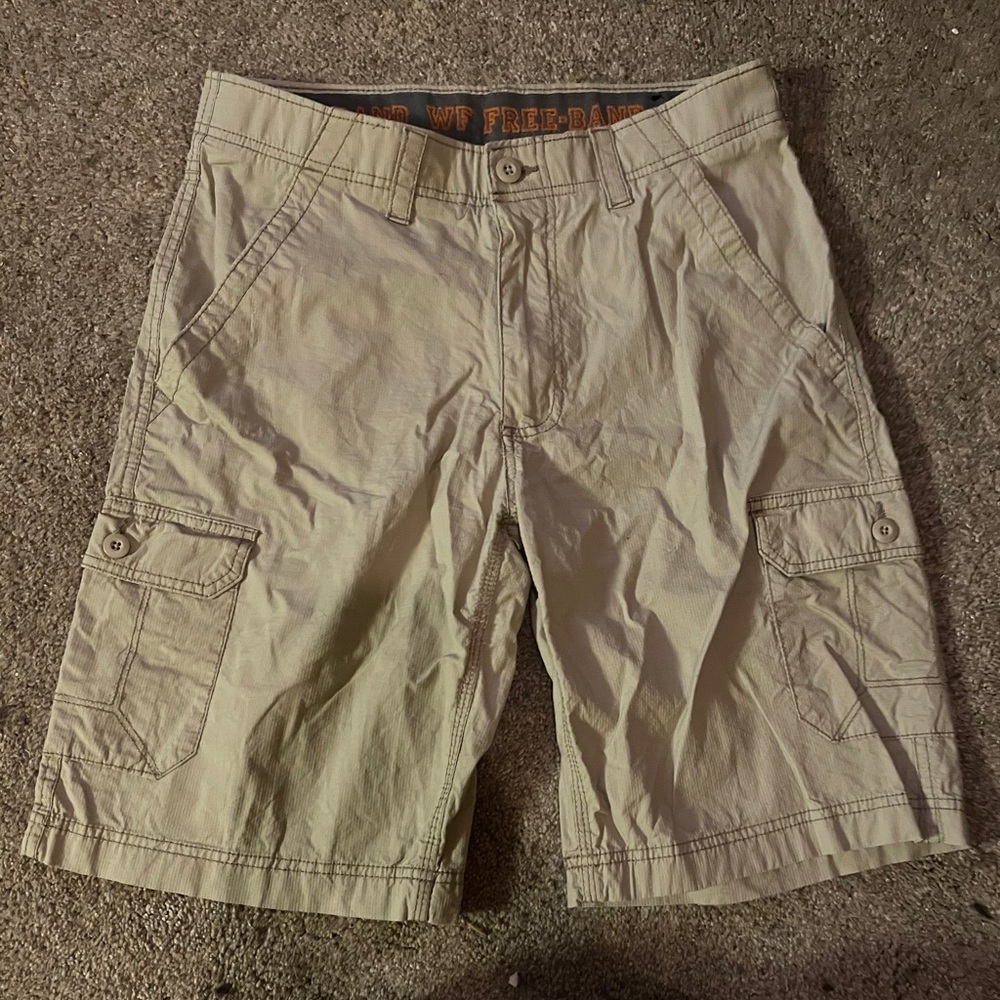 Nude classic cargo shorts
